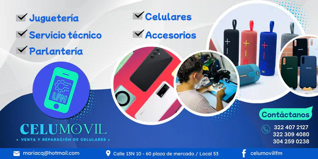 Logo CELUMOVIL LFM