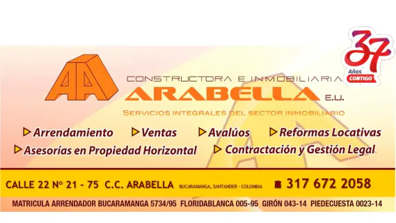 Logo de Constructora e Inmobiliaria ARABELLA EU